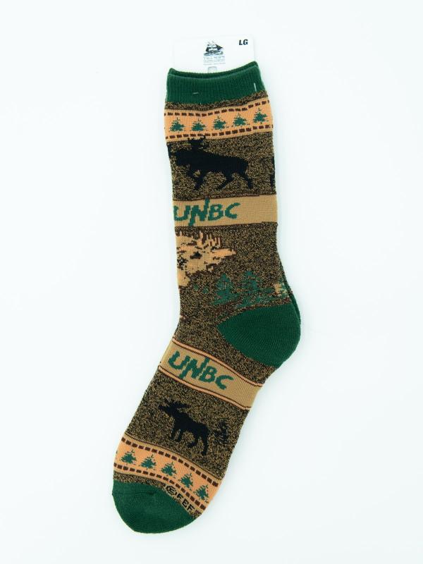 Socks Moose UNBC